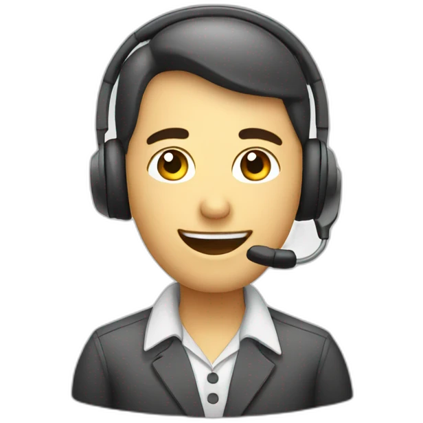 call center emoji