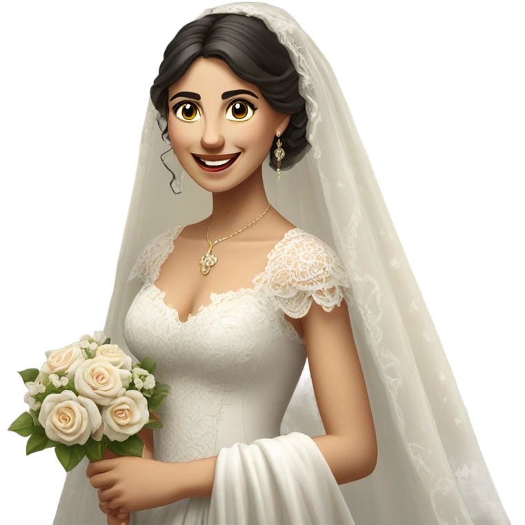 Young Spanish bride  emoji
