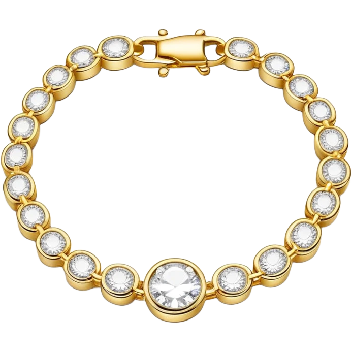 Tennis bracelet emoji