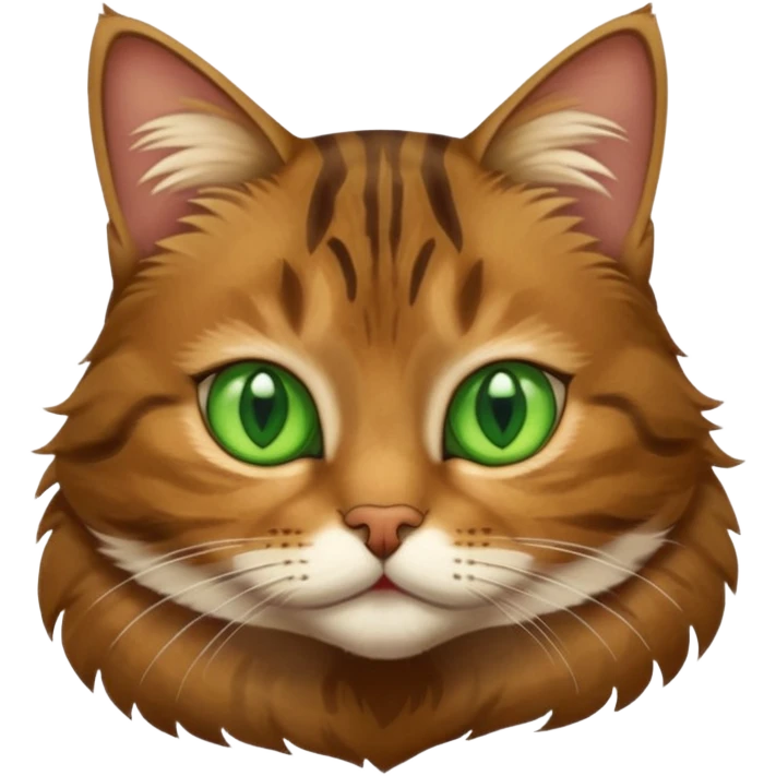 A european cat brown emoji