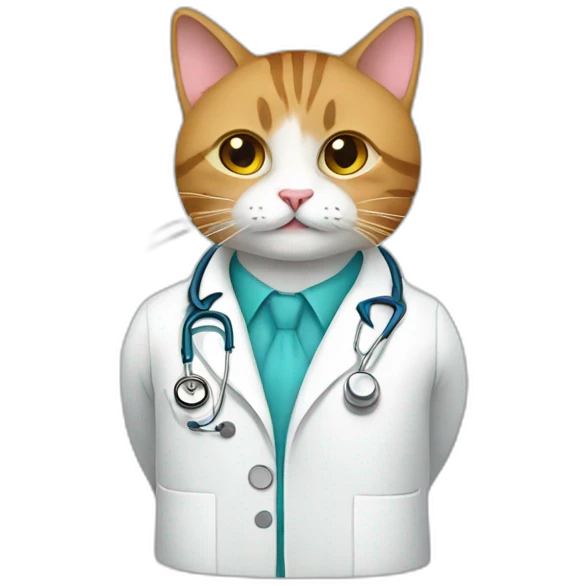 doctor-cat emoji