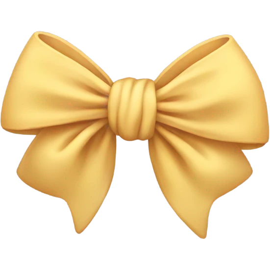 soft bow emoji