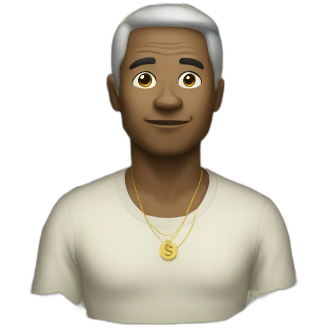 Human living the old money style emoji