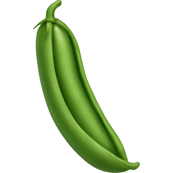 green bean emoji