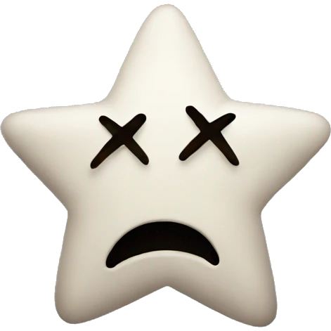 sad star emoji