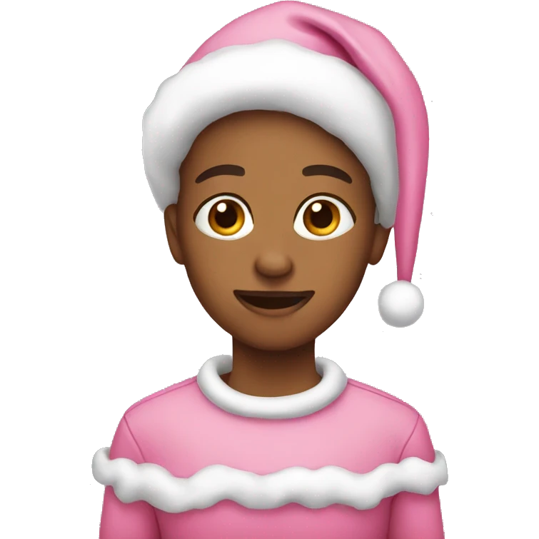 Pink Christmas  emoji