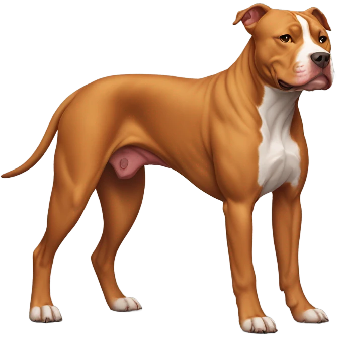 Ginger pitbull emoji