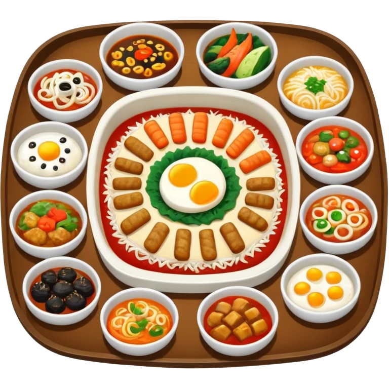Korean foods emoji