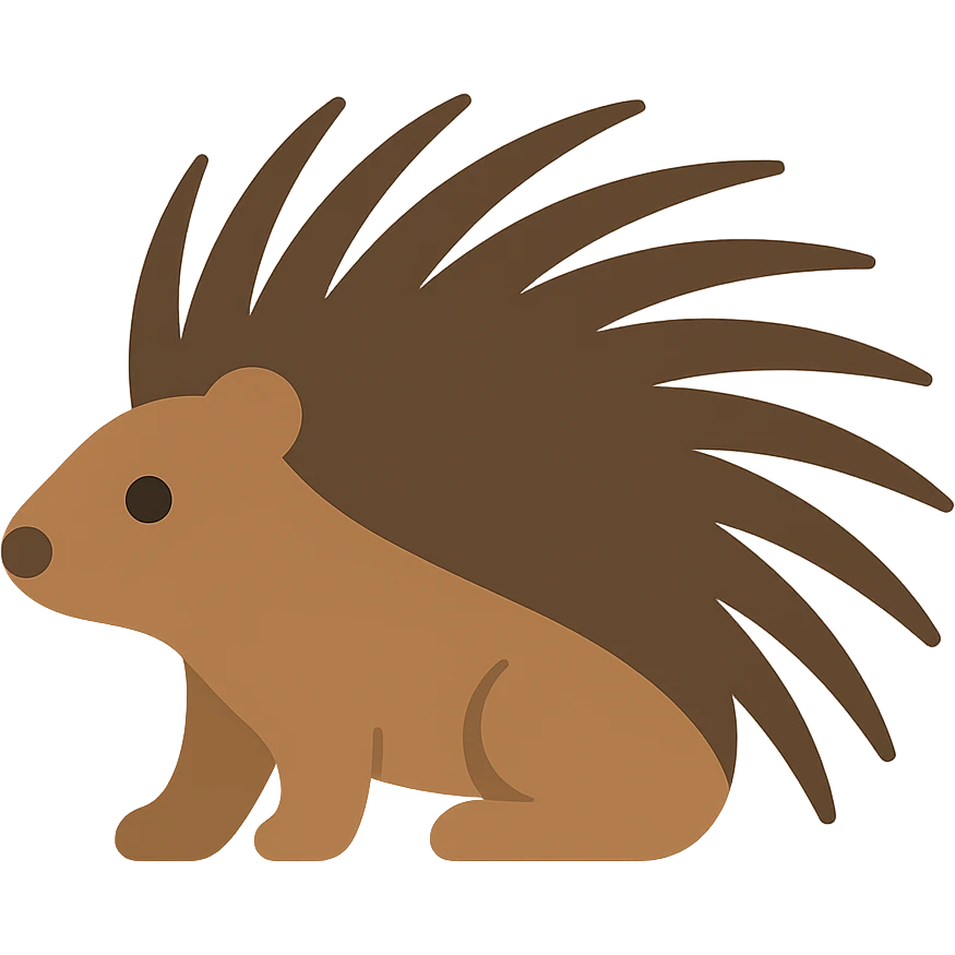 Porcupine emoji