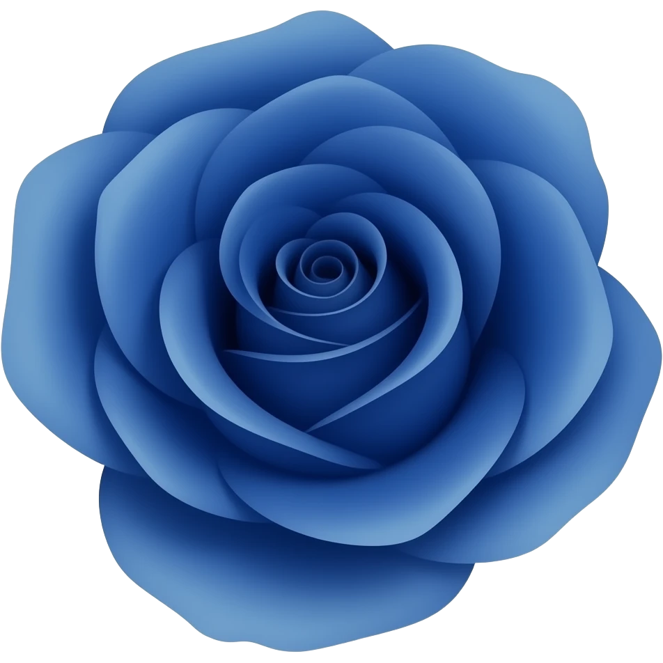 Rosa azul 🥀 emoji