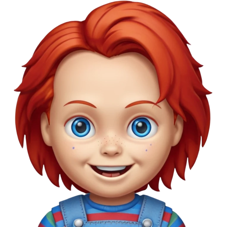 Un emojin de chuky emoji