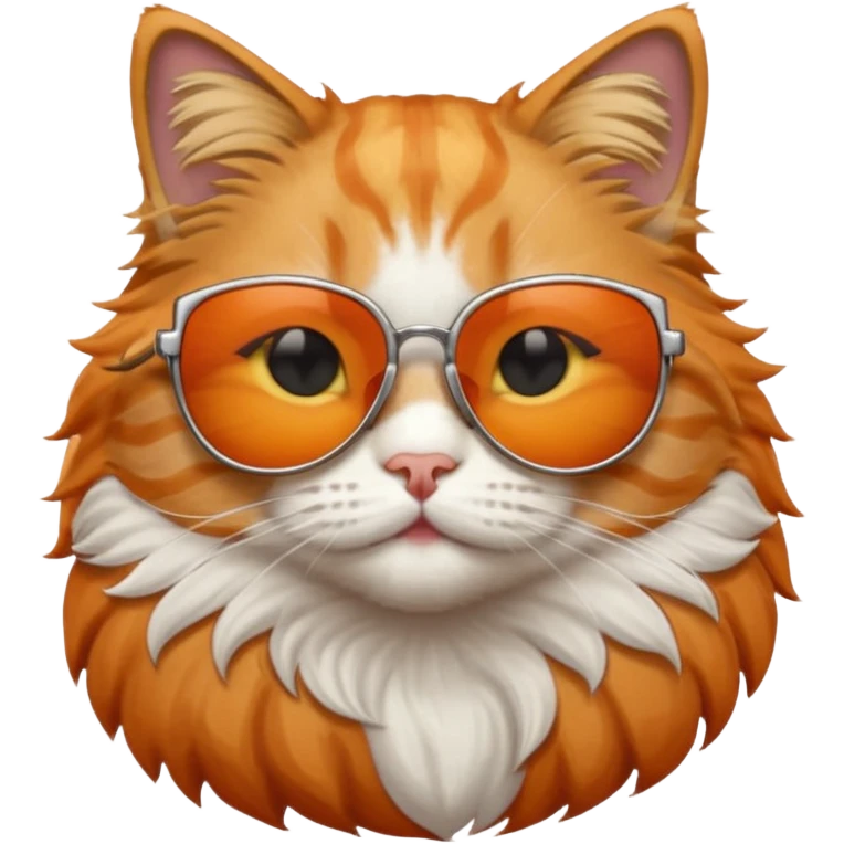 Cat wearing sunglasses emoji