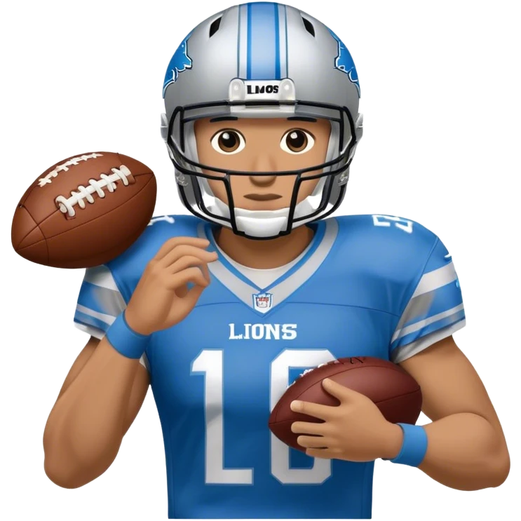 Detroit Lions emoji