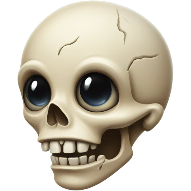 Skull that crying emoji