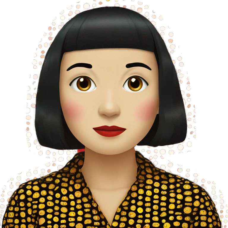 Yayoi Kusama emoji