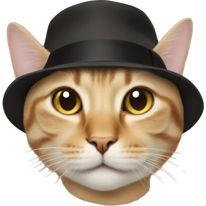 Cat in a hat emoji