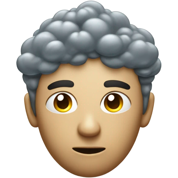 Storm inside your head emoji