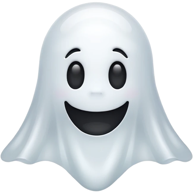 floating ghost emoji  emoji
