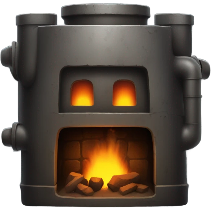 dark iron furnace emoji