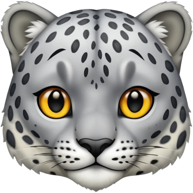 Snow leopard emoji