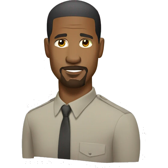 denzel washington from movie training day emoji