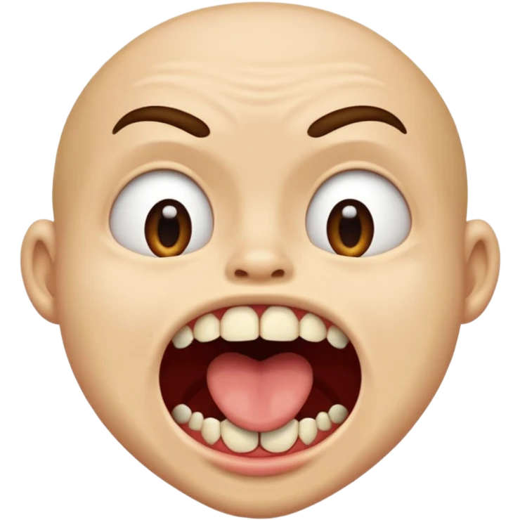 Toe in mouth  emoji