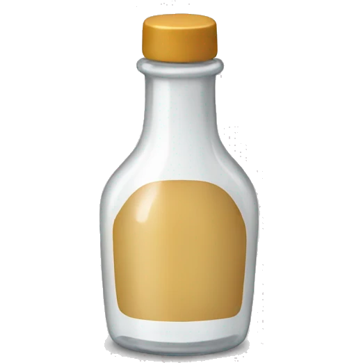 dressing bottle emoji