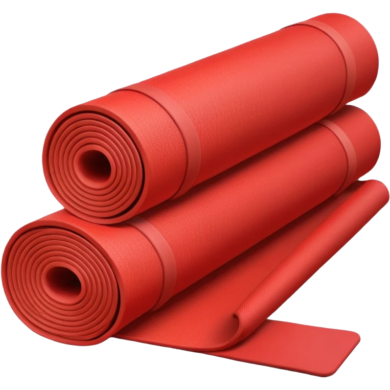 Yoga Mat red emoji