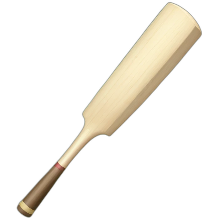 Cricket bat emoji