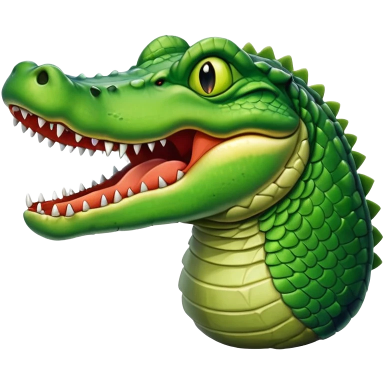 Make a dead gator emoji emoji