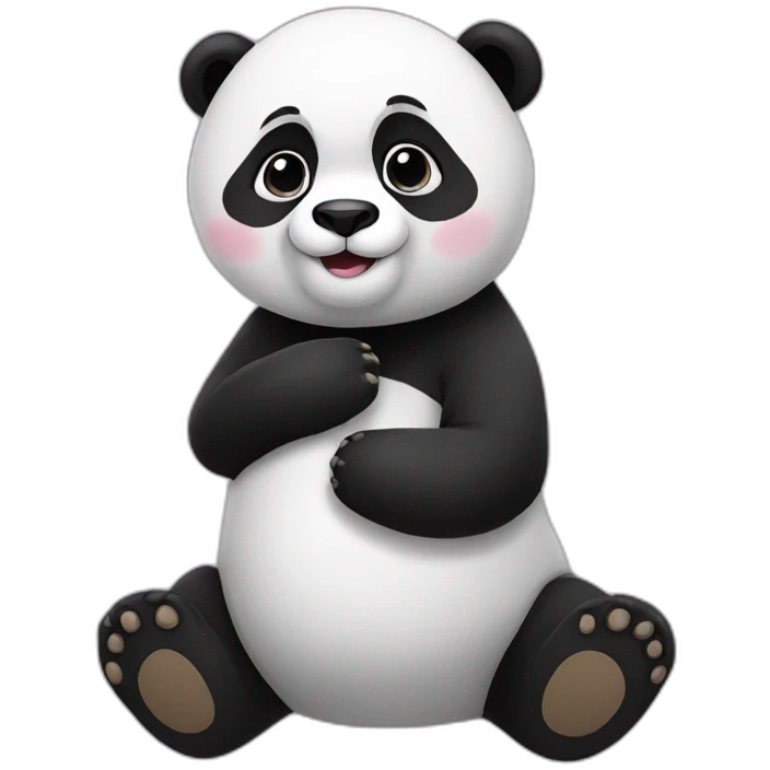 Panda more cute emoji