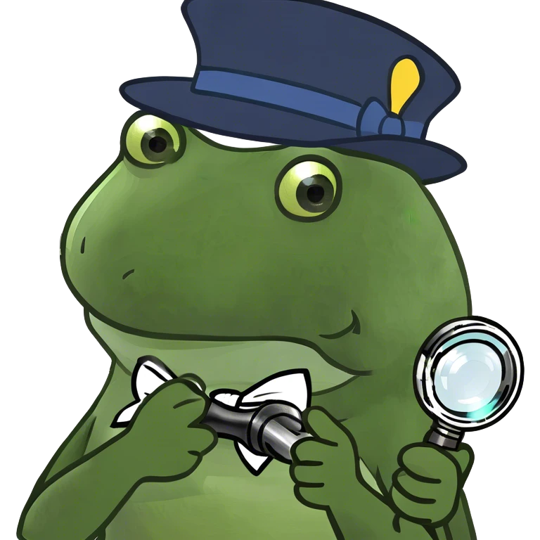 holding up a magnifying glass emoji