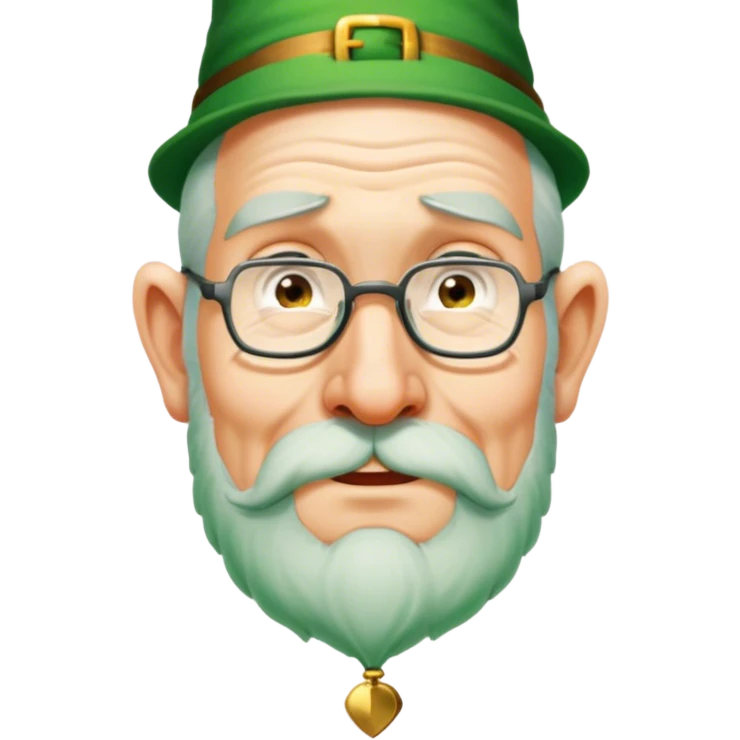 Sad Leprechaun emoji