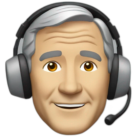 George W. Bush headset emoji