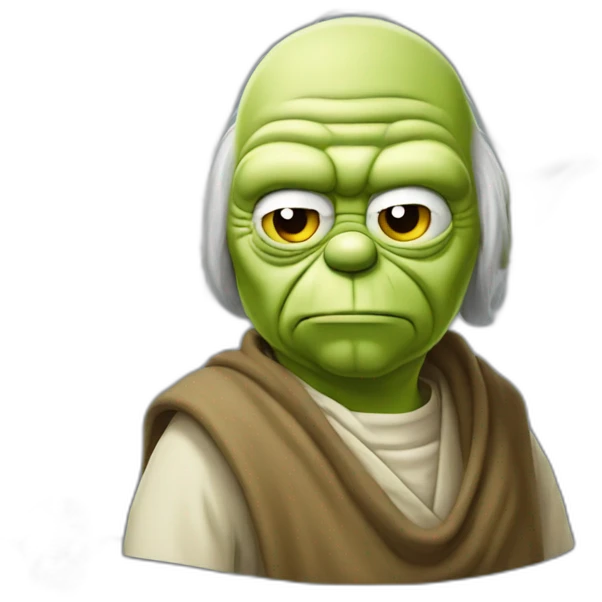 Yoda Homer Simpson emoji