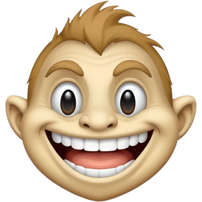 Troll face emoji
