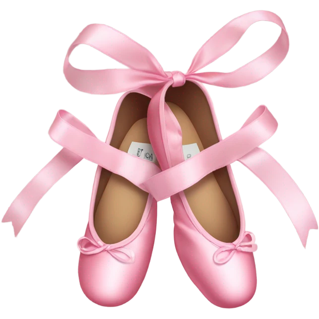 Pink ballet shoes  emoji