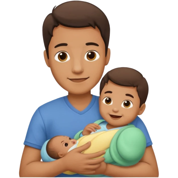 Man with Babie emoji