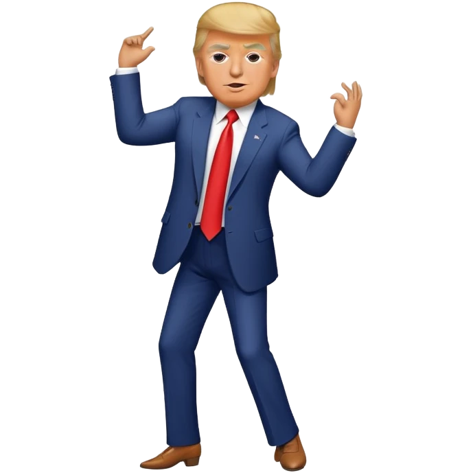 Donald trump dancing  emoji