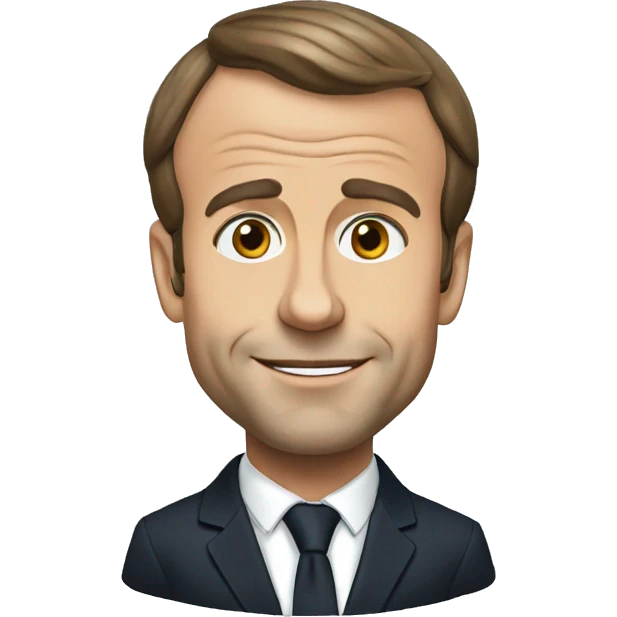 Emmanuel Macron emoji