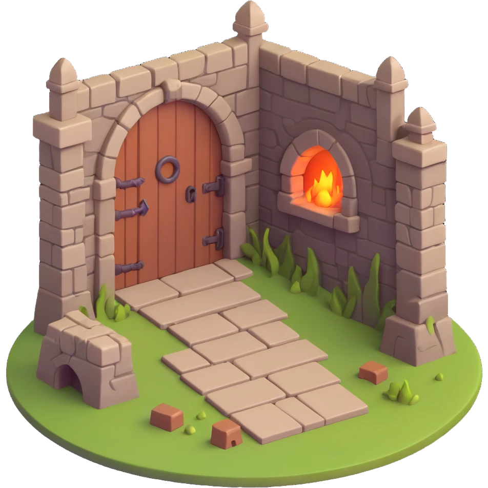 dungeon with yet another different monster emoji