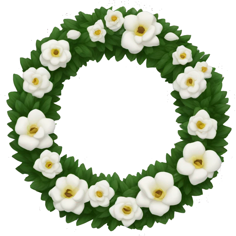 governmental funeral wreath emoji