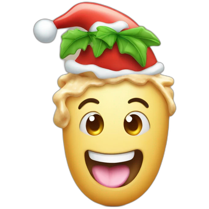 food on cristmass day emoji