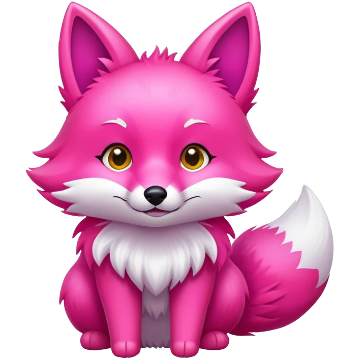 pink fox emoji