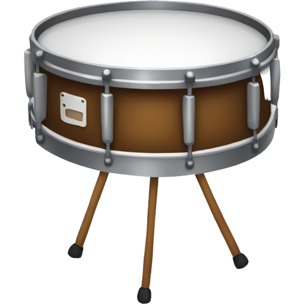 Snare drum Bob Ross emoji