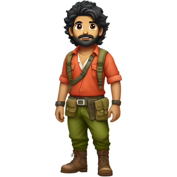 Allu arjun as pushpa emoji