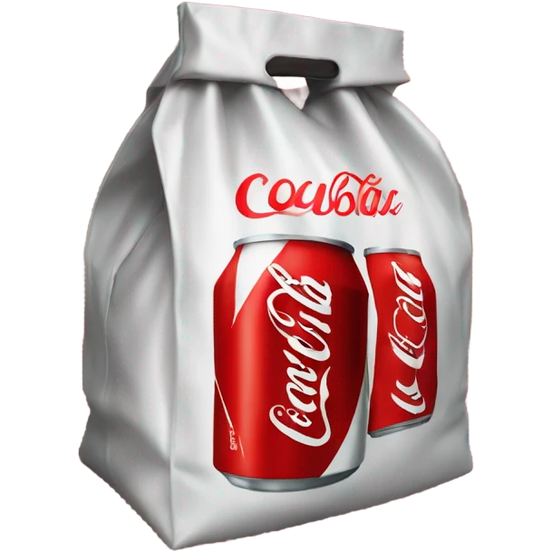 Coke bag emoji