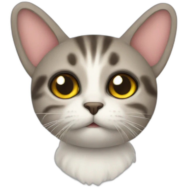 Cat fly emoji