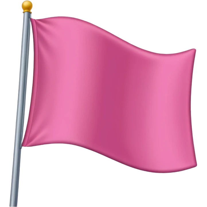 Pink flag emoji emoji