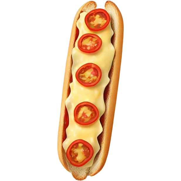 baguette pizza emoji